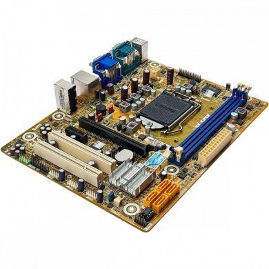 IPMH61R2 Placa mãe PCWARE LGA1155 H61 usada 100% funcional amarelo