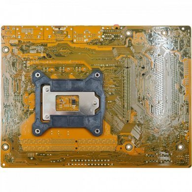 Placa mãe PCWARE LGA1155 H61 usada 100% funcional amarelo