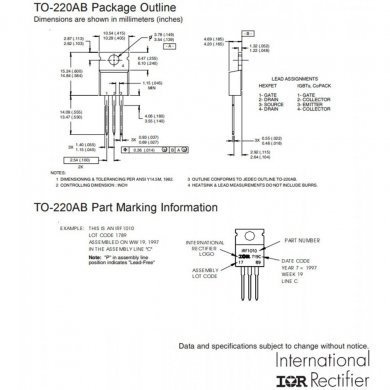 5x iRF1104 Hexfet Power Mosfet 40V 100A TO-220AB