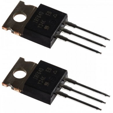 IRF640 Transistor Mosfet N-CH 200V 18A TO220 (Kit 2x)