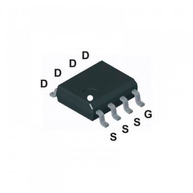 IOR Mosfet Dual N-Channel 30V 6.5A SOIC-8