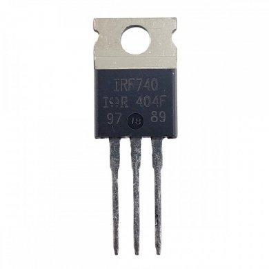 Transistor Mosfet original IOR IRF740 (Kit 4x)
