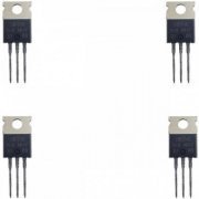 Transistor Mosfet original IOR IRF740 (Kit 4x) N-Channel 400V 10A TO-220 metalico (Kit com 4 unidades)