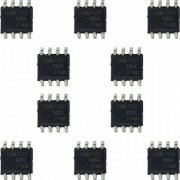 10x Mosfet iRF7466 F7466 30V 10A HEXFET 16nC 2.5W N-Channel, 17 mOhm, SMD SOIC-8