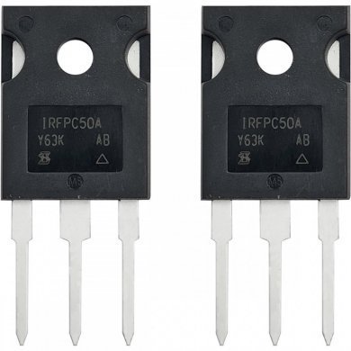 IRFPC50A Kit 2x Mosfet N-Channel 600V 11A TO-247-3