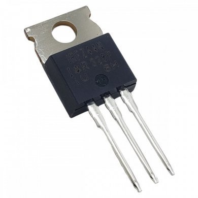 3x Transistor Mosfet IRFZ44N 55V 49A TO220 metálico