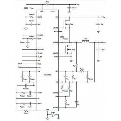 ISL6263CHRZ CI ISL6263 PWM QFN32 SMD