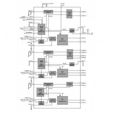 ISL95857CHRTZ CI 95857C PWM QFN40 SMD