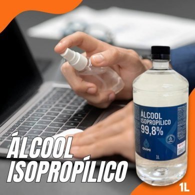 Álcool Isopropilico 99,8% 1000ml