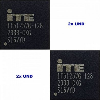 IT5125VG-128 kit 2x Ci ITE IT5125VG-128 CXG Embedded Controller