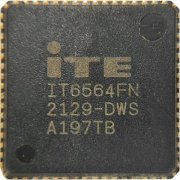 Ci ITE IT6564FN conversor DP 1.2 para HDMI 2.0/VGA 9x9mm encapsulamento QFN64