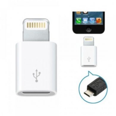 IT-03 Adaptador Lightnin 8 pinos p/ Micro-USB