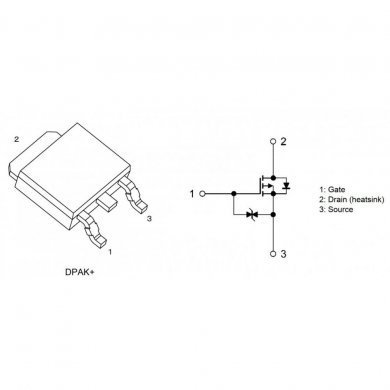 J50S06M3 Transistor Mosfet P-CH 50A 60V 90W TO-252-3