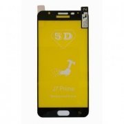 Pelicula 5D Gel para Samsung Galaxy J7 Prime Flexível, Borda Preta