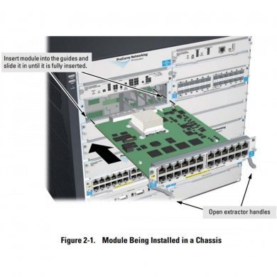 J9091A HP Procurve Switch 8212zl 68x portas Giga PoE+