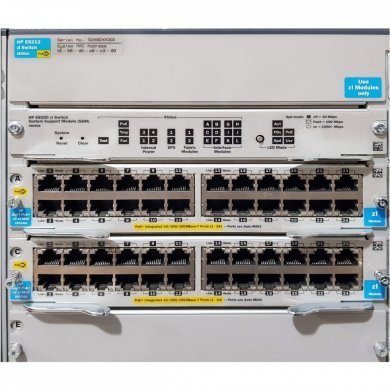 J9091A HP Procurve Switch 8212zl 68x portas Giga PoE+