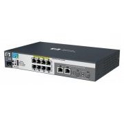 Switch HP 2520 8 Portas RJ45 Gigabit PoE 2 Portas SFP - Layer 2, Rack 19