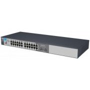 Switch HP ProCurve V1810 24 Portas com 22 Portas 10/100/1000Mbps RJ45 + 2 Portas Gigabit Combo (RJ45 ou Fibra)