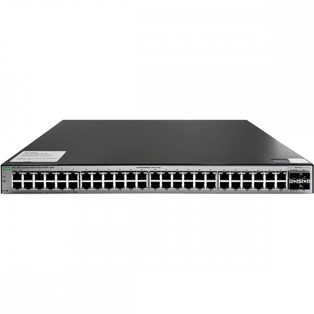 J9981A Switch HP 1820-48G 48x 10/100/1000Mbps + 4x SFP L2