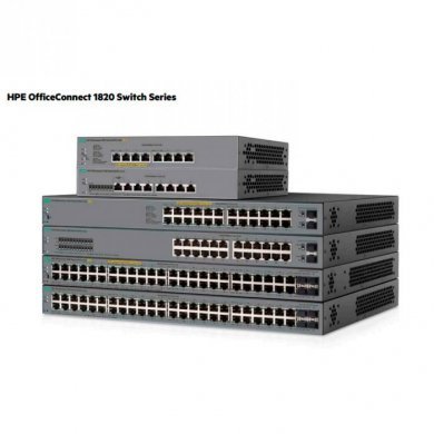 J9982A Switch HP 1820-8G PoE+ 65W 8P Gigabit L2