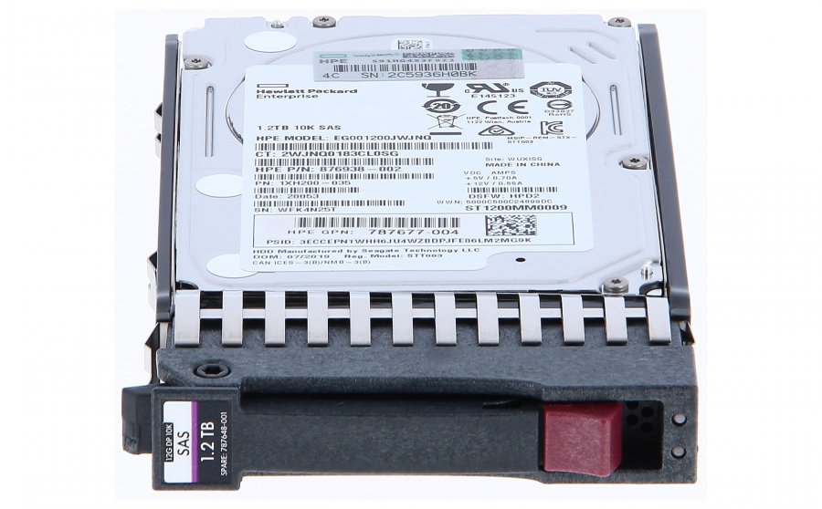 J9F48A HP HD SAS 1.2TB MSA 12Gb/s SAS 10K 2.5