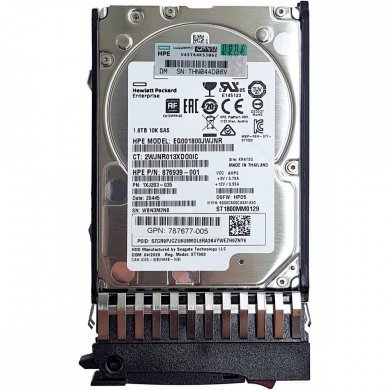 J9F49A HPE HD SAS 1.8TB MSA 512E 12GBs 10K 2.5