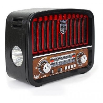 J-108T Rádio Estilo Retrô Altomex Com AM FM 3 Bandas