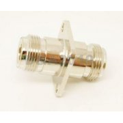 Emenda coaxial N femea para N femea para painel 50 oh