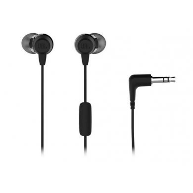 JBL fone de ouvido C50HI in-ear preto