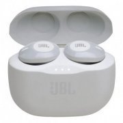 JBL Headphone Tune 120 TWS Branco Bluetooth Pura Bass Confort Fit 