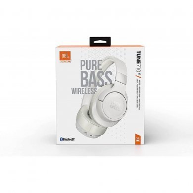 JBLT710BTWHTAM JBL Headphone Bluetooth Tune 710BT Branco
