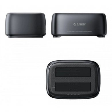 JC-DD28U3-C Orico Dock Station 2 baias SATA 2.5/3.5 USB-C