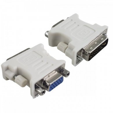 JCA-04B Adaptador Feasso DVI Macho 24+5 pinos x VGA fêmea