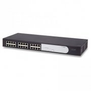 Switch HP 24 Portas 10/100/1000Mbps Ethernet BASE-TX/RJ-45 Interface: 10/100/1000BASE-TX/RJ-45, Potência de en