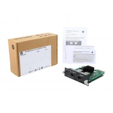 JD368B HPE genuino modulo expansao gigabit 10GB