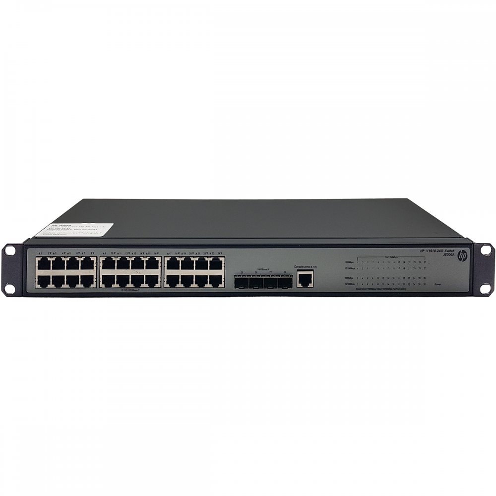 モハ JE006A Switch HPE V1910-24G 24x Giga + 4x SFP Ger. L2/L3