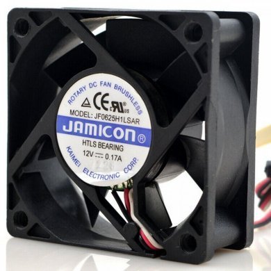 JF0625H1LSAR Jamicon Cooler 60x60x25 12vdc 0.17A 3700rpm