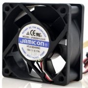 Jamicon Cooler 60x60x25 12vdc 0.17A 3700rpm 3 fios