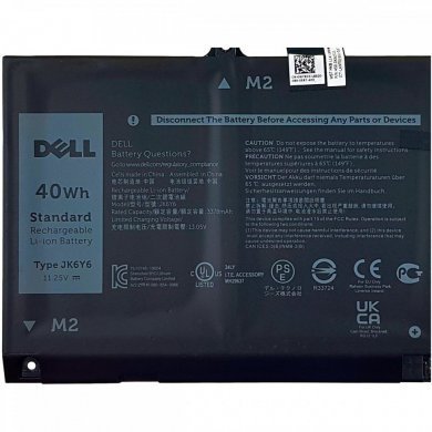 JK6Y6 Bateria original Dell Latitude 3410 11.25V 3378mAh