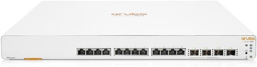 ルーター・ネットワーク機器 Aruba JL805A#ACF IOn 1960 12XT 4XF Sw JL805A HPE Switch Aruba 1960 12 Portas Gigabit