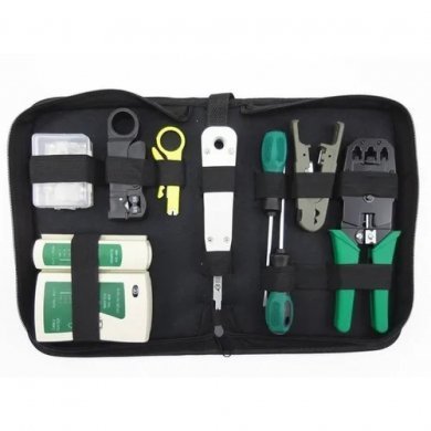 JL-TK01 Kit Ferramentas de Rede 10 em 1 com estojo