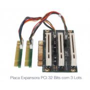 Placa Expansora Nilko PCI 3 Vias 