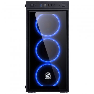 JUPPTAZ3FCV PCYes Gabinete Jupiter Mid Tower Preto