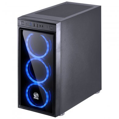 JUPPTAZ3FCV PCYes Gabinete Jupiter Mid Tower Preto