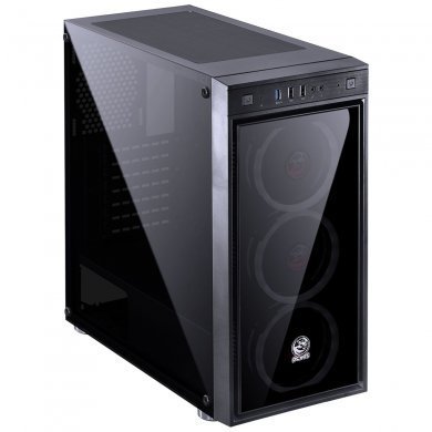 JUPPTAZ3FCV PCYes Gabinete Jupiter Mid Tower Preto