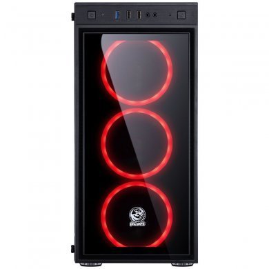 JUPPTVM3FCV PCYes Gabinete Jupiter Mid Tower Preto