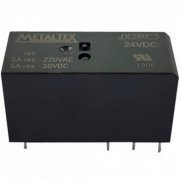 Relé Metaltex 24VCC 5A (Kit 2x unidade) 