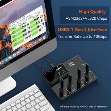 K3015P2 MAIWO Docking Station Tipo C para SSD M.2 NVME