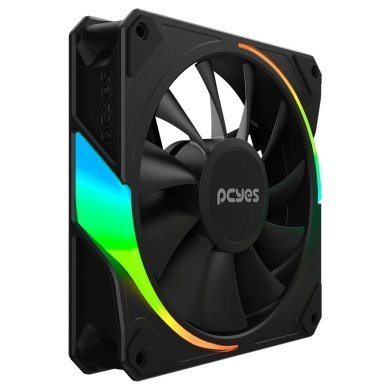 K3ARGBSF3BR Pcyes kit 3 cooler Sangue Frio 3 ARGB 120mm Black Vulcan