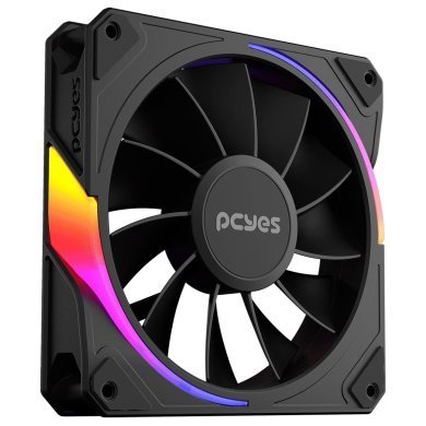 K3ARGBSF3RVBR Pcyes kit 3 cooler Sangue Frio 3 ARGB Reverse Black Vulcan